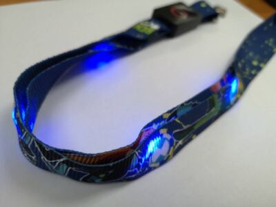 สายคล้องคอไฟกระพริบ LED