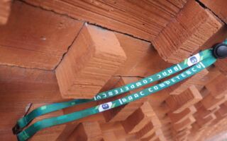 ตัวอย่างสายคล้องแมสก์พิมพ์ฟูลคัลเลอร์ ออกแบบตามธีมที่ต้องการ