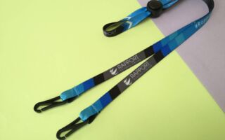 สายคล้องแมสก์ขนาด 10 mm ออกแบบฟรี